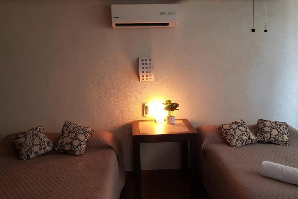 Departamento Grande Con 2 Recamaras Con Aire 5 Camas Wifi 115Mb, Cocina .Cochera Techada, #4 Сьюдад-Вальес Екстер'єр фото